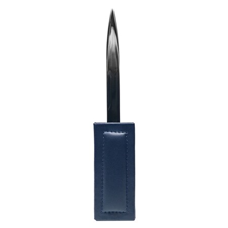Dacasso Navy Blue Bonded Leather Letter Opener AG-5027